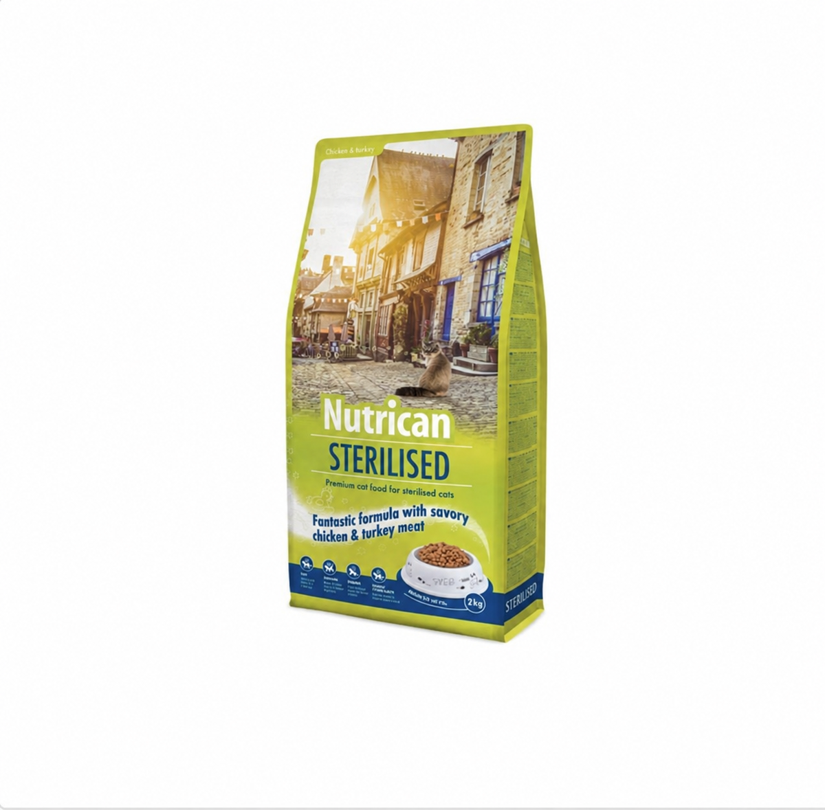 Nutrican Cat Sterilised – Premium Ξηρά Τροφή για Στειρωμένες Γάτες 2kg