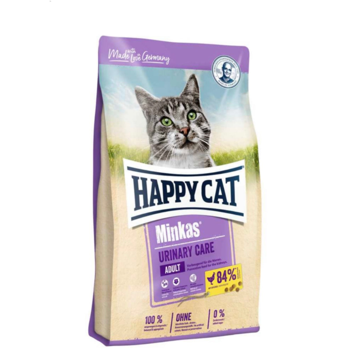 Happy Cat Minkas Urinary Care ξηρά τροφή γάτας με πουλερικά