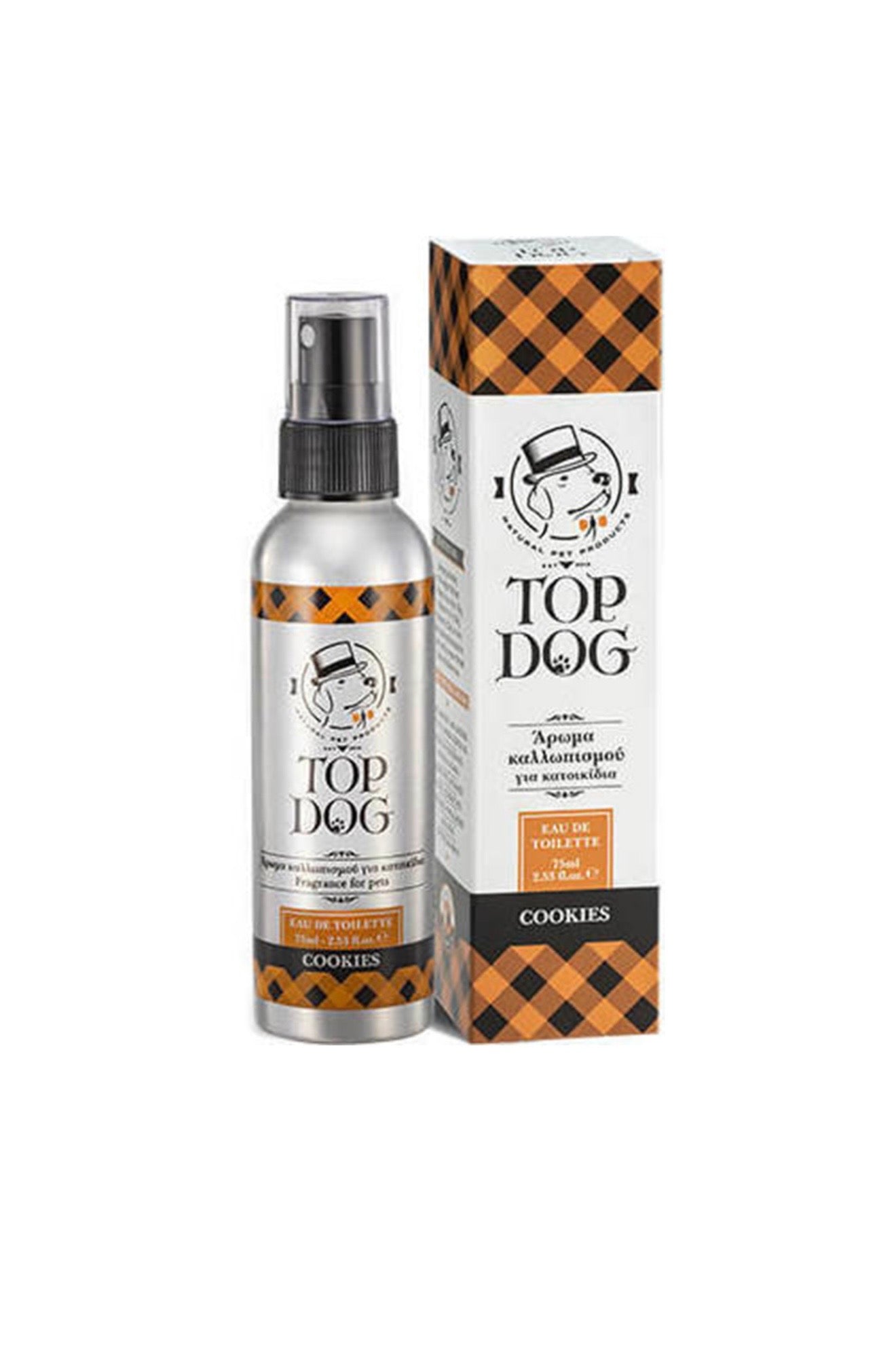 Top Dog Αρωματική Λοσιόν Κατοικιδίων Cookies 75ml