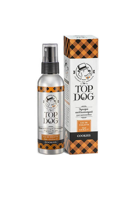 Top Dog Αρωματική Λοσιόν Κατοικιδίων Cookies 75ml