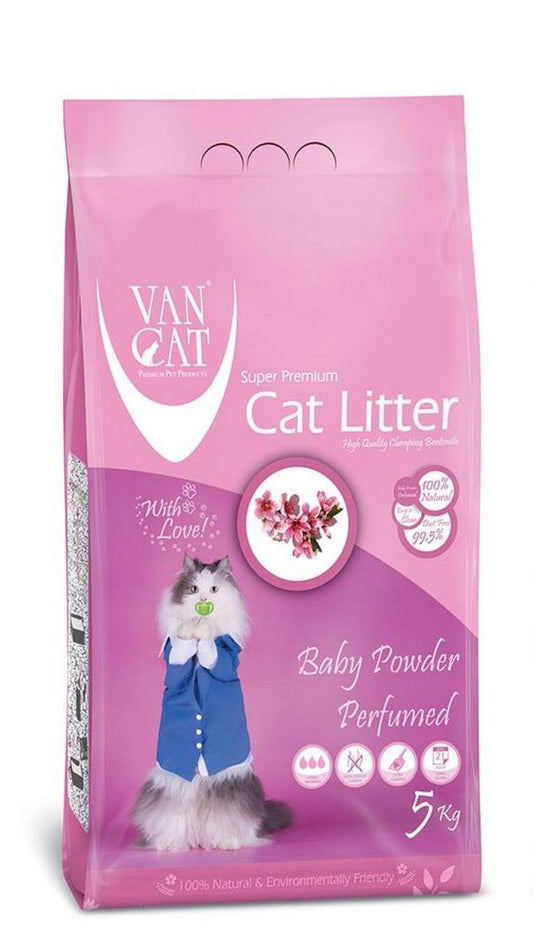 Van Cat Baby Powder Άμμος Υγιεινής 5kg