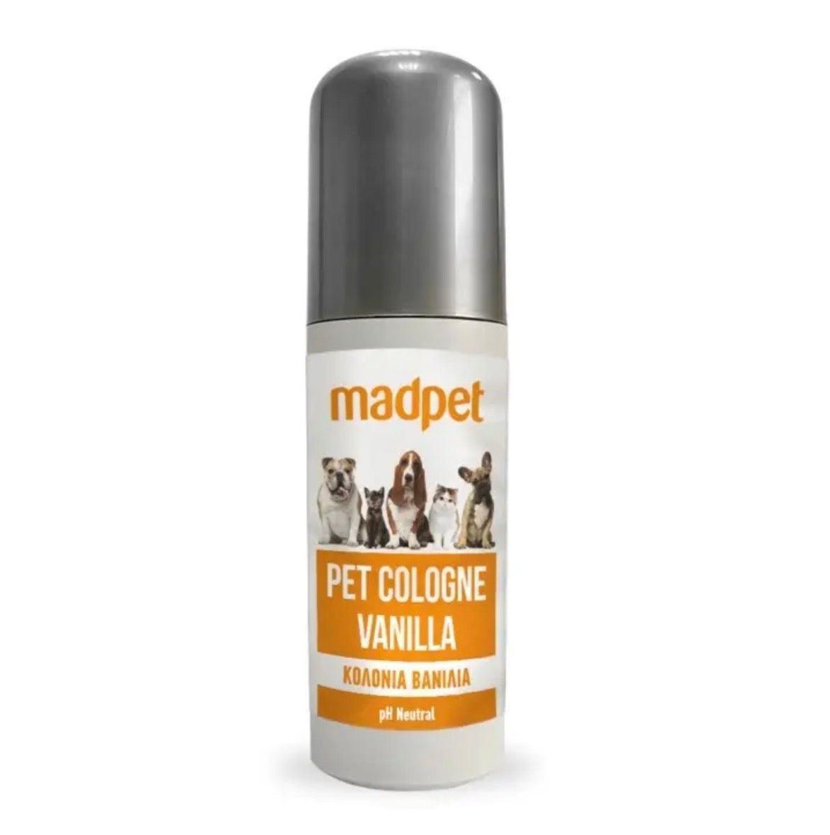 Mad Pet Pet Cologne Vanilla - Κολώνια Βανίλια 120ml