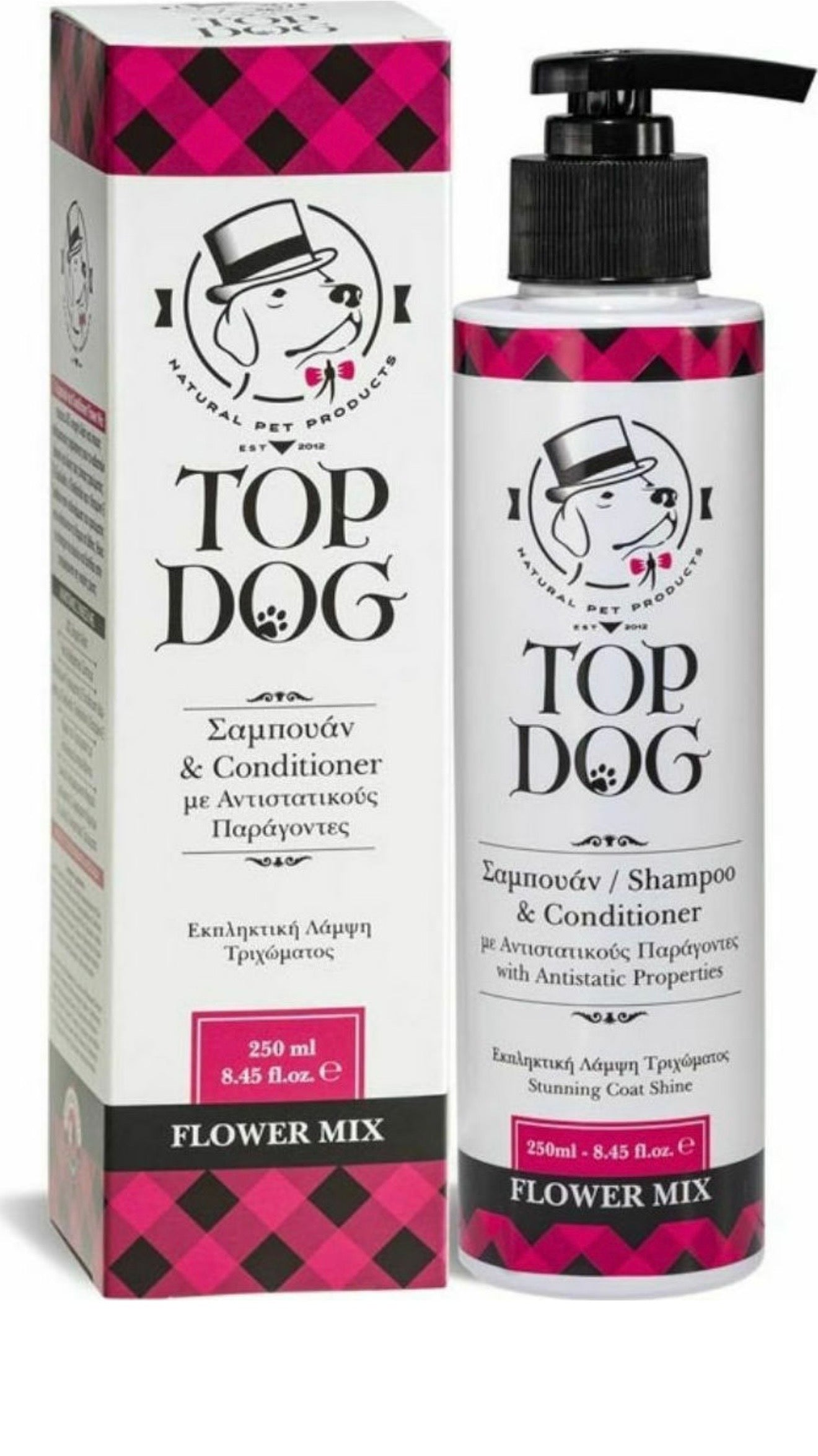 Top Dog Σαμπουάν & Conditioner Flower Mix 250ml