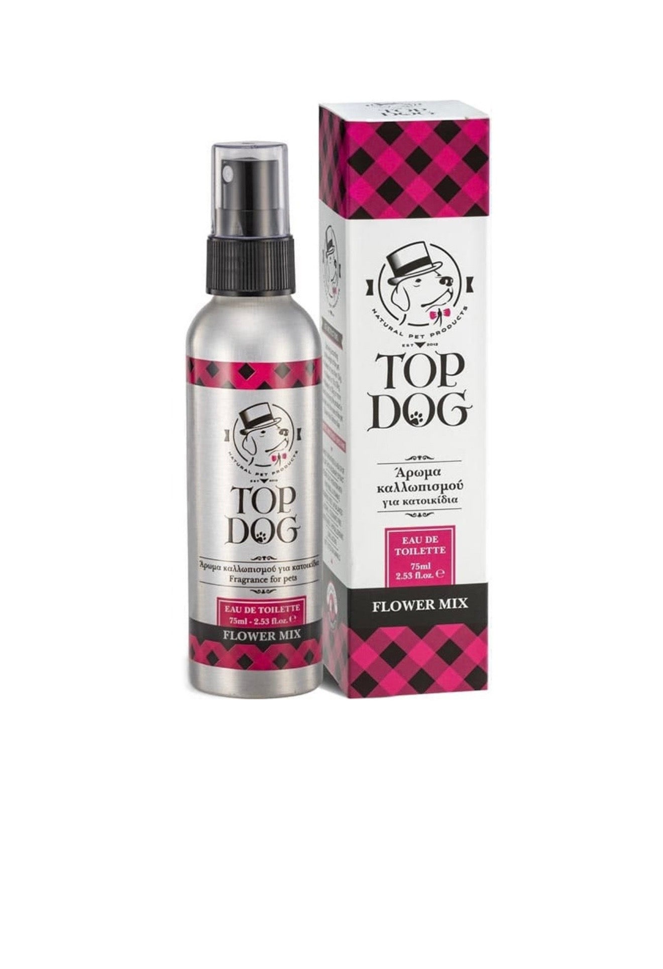 Top Dog Αρωματική Λοσιόν Κατοικιδίων Flower Mix 75ml
