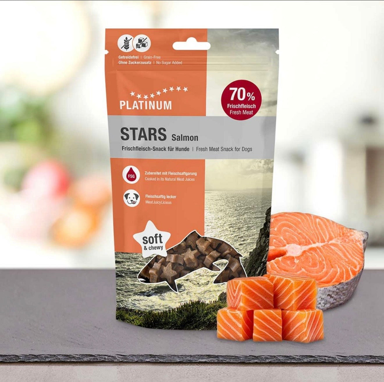 PLATINUM Stars Salmon - συσκευασία