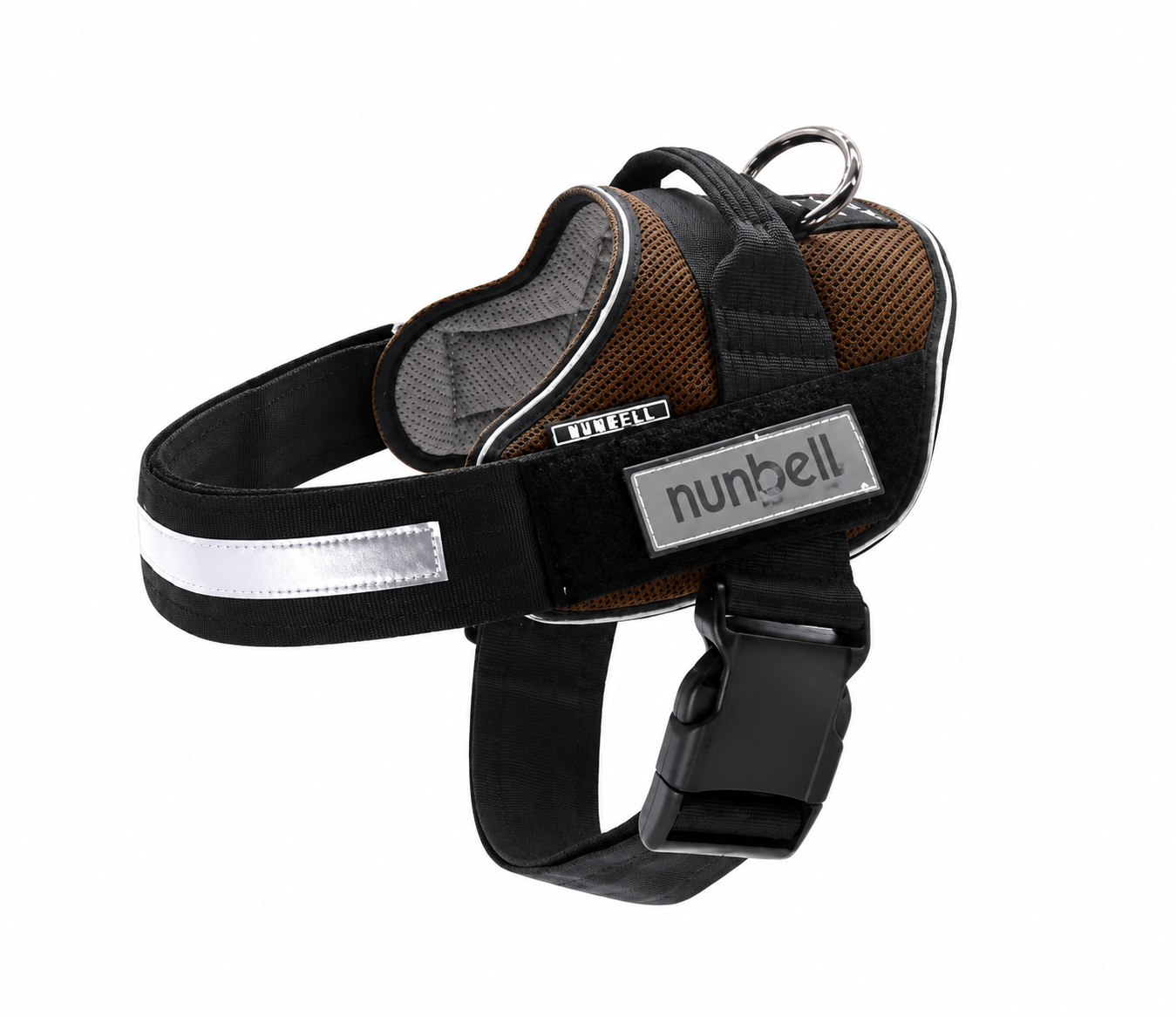 Nunbell Επιστήθιο Σκύλου με Χειρολαβή & Ανακλαστικές Ράβδους