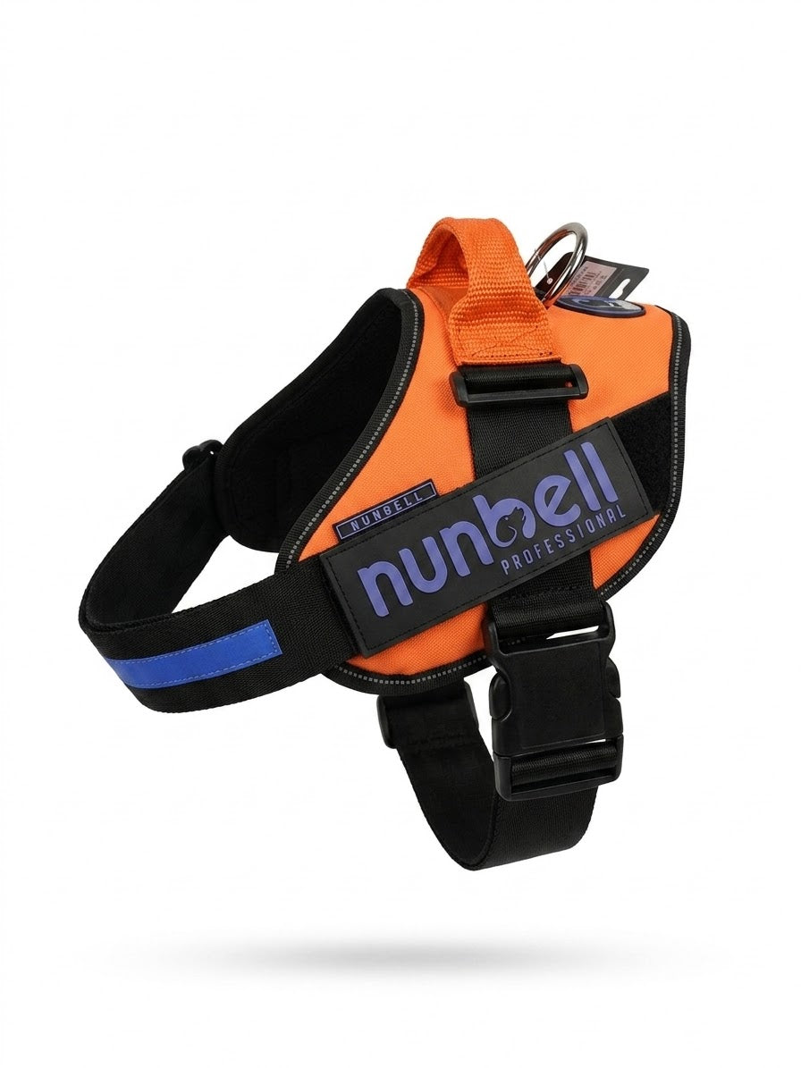 Nunbell Επιστήθιο Σκύλου με Χειρολαβή & Ανακλαστικές Ράβδους