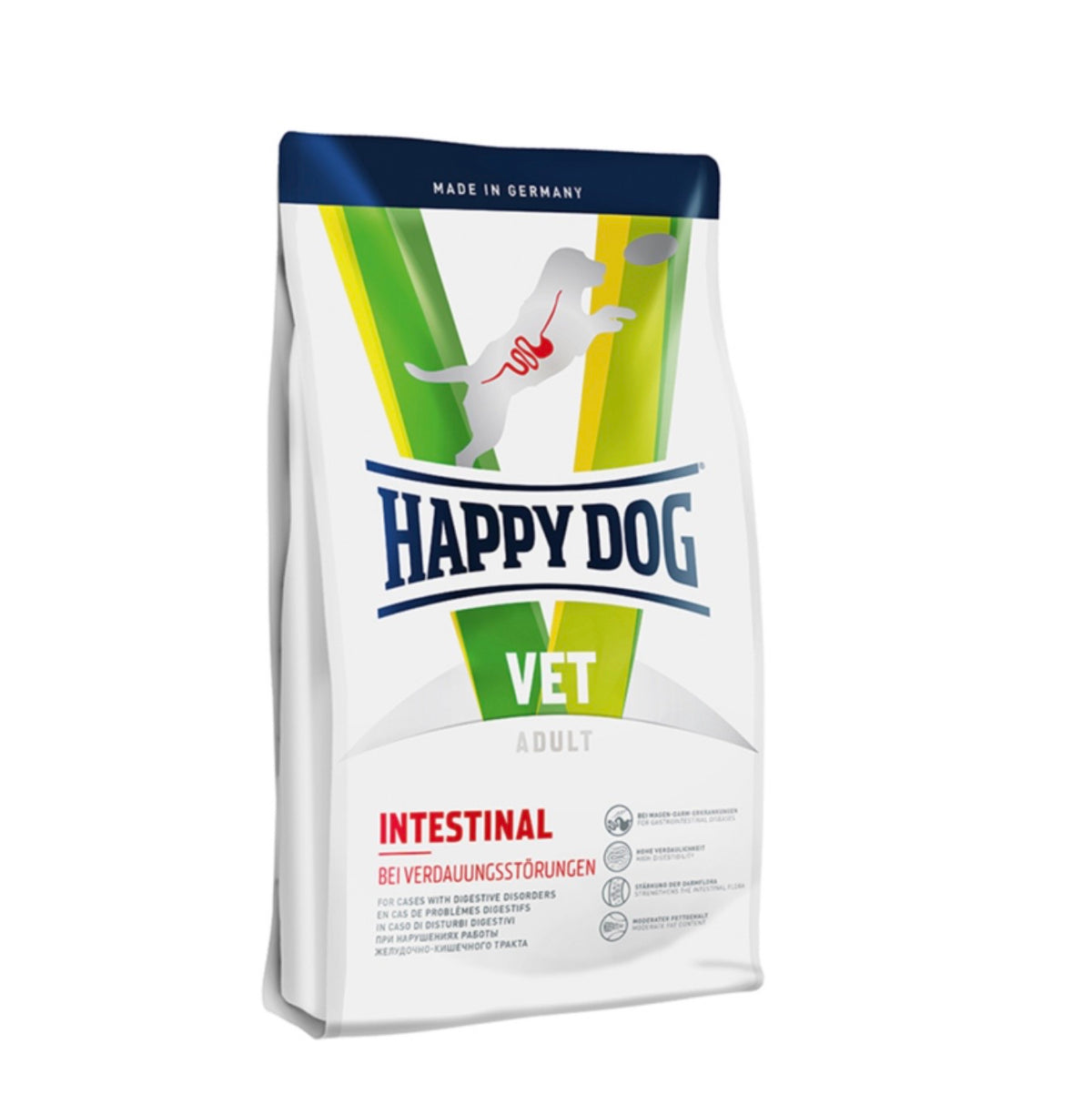Happy Dog VET Intestinal Low Fat 4kg ξηρά τροφή σκύλου για γαστρεντερικές διαταραχές