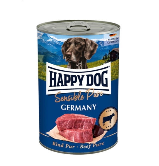 Happy Dog Sensible Pure Germany κονσέρβα 100% βοδινό 400g